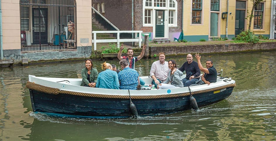 Canal Escape teambuilding Amsterdam.