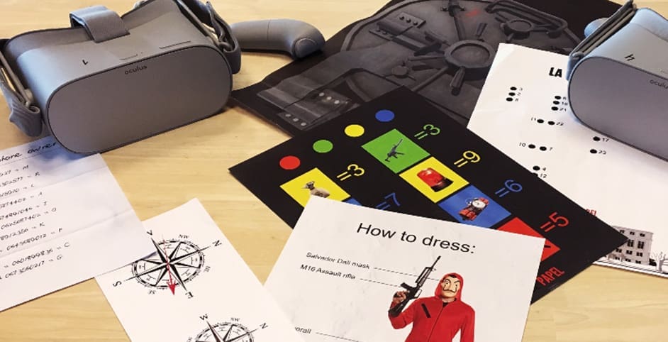 La Casa De Papel VR Game Amsterdam