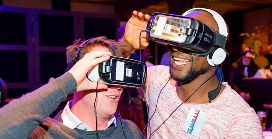 virtual reality teamuitje in amsterdam