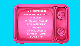 banner online tv quiz show online bedrijfsuitje Amsterdam