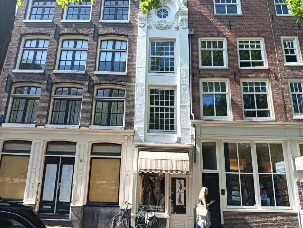 Kleine trippenhuis in Amsterdam