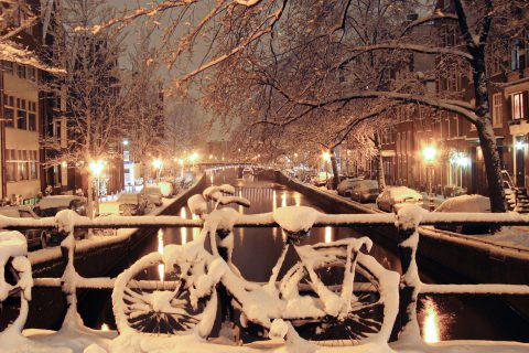 Bedrijfsuitje in Amsterdam winter