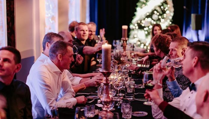 Walking-christmas-dinner amsterdam