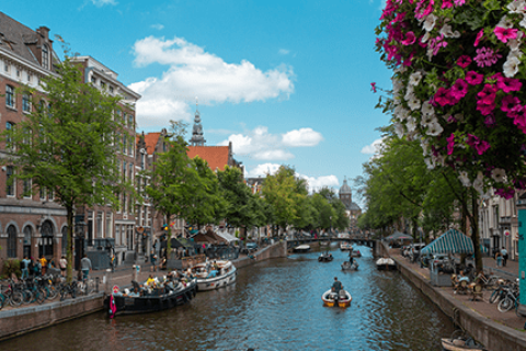 voorjaarsuitje in amsterdam