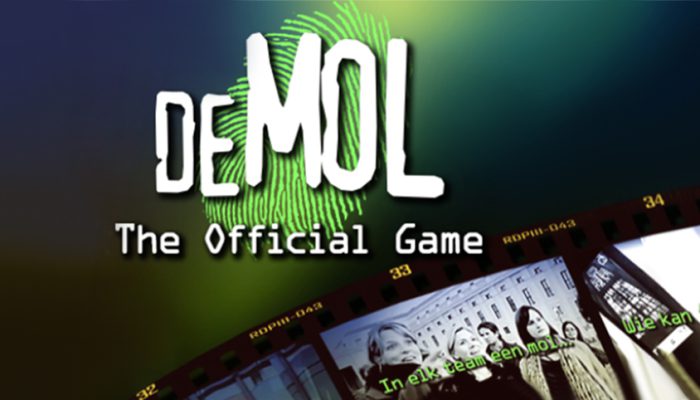 Wie is de mol het officiele spel logo.